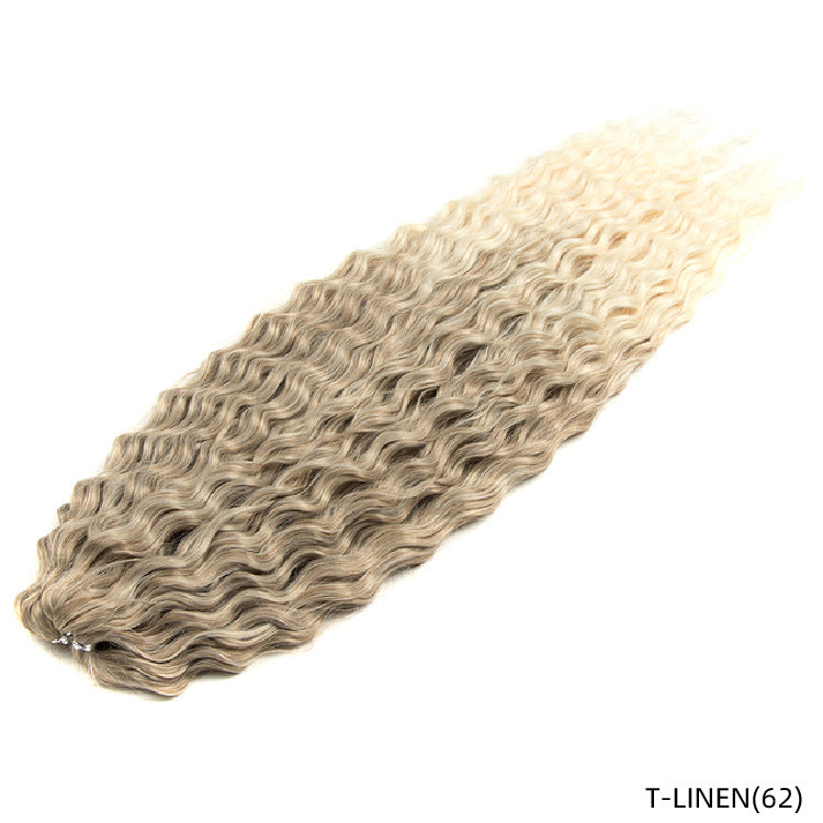 Chemical Fiber Water Ripple Crochet Curls Extensions