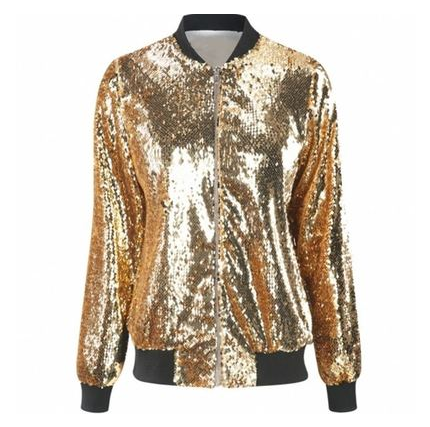 Shiny Green Sequin Jacket for Fashionable Style