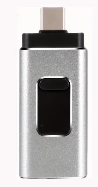 4 in 1 USB 3.0 Flash Drive for iPhone/Android (256GB)