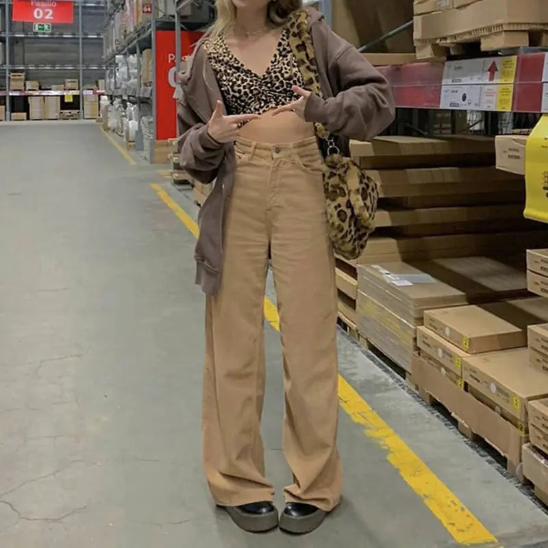 Comfortable Wide Leg Loose Casual Pants for Ladies
