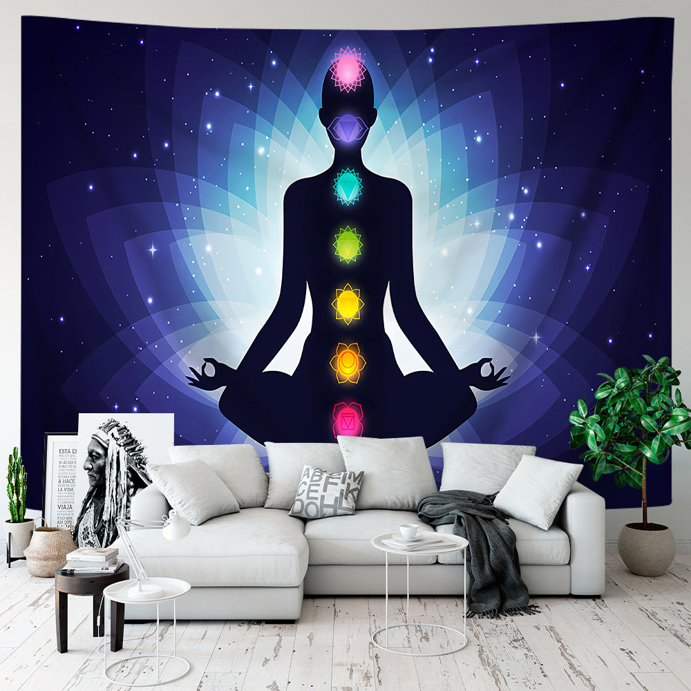 New Yoga Meditation Tapestry for Sofa or Wall Decor