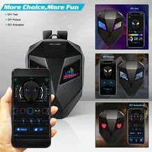 LED Backpack Screen with Luminous Eyes