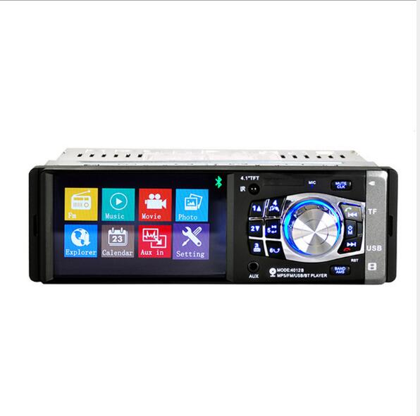 4012B 4.1-Inch HD Bluetooth Car MP5 Player