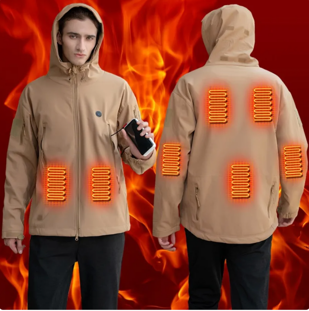Smart Heated Hooded Jacket