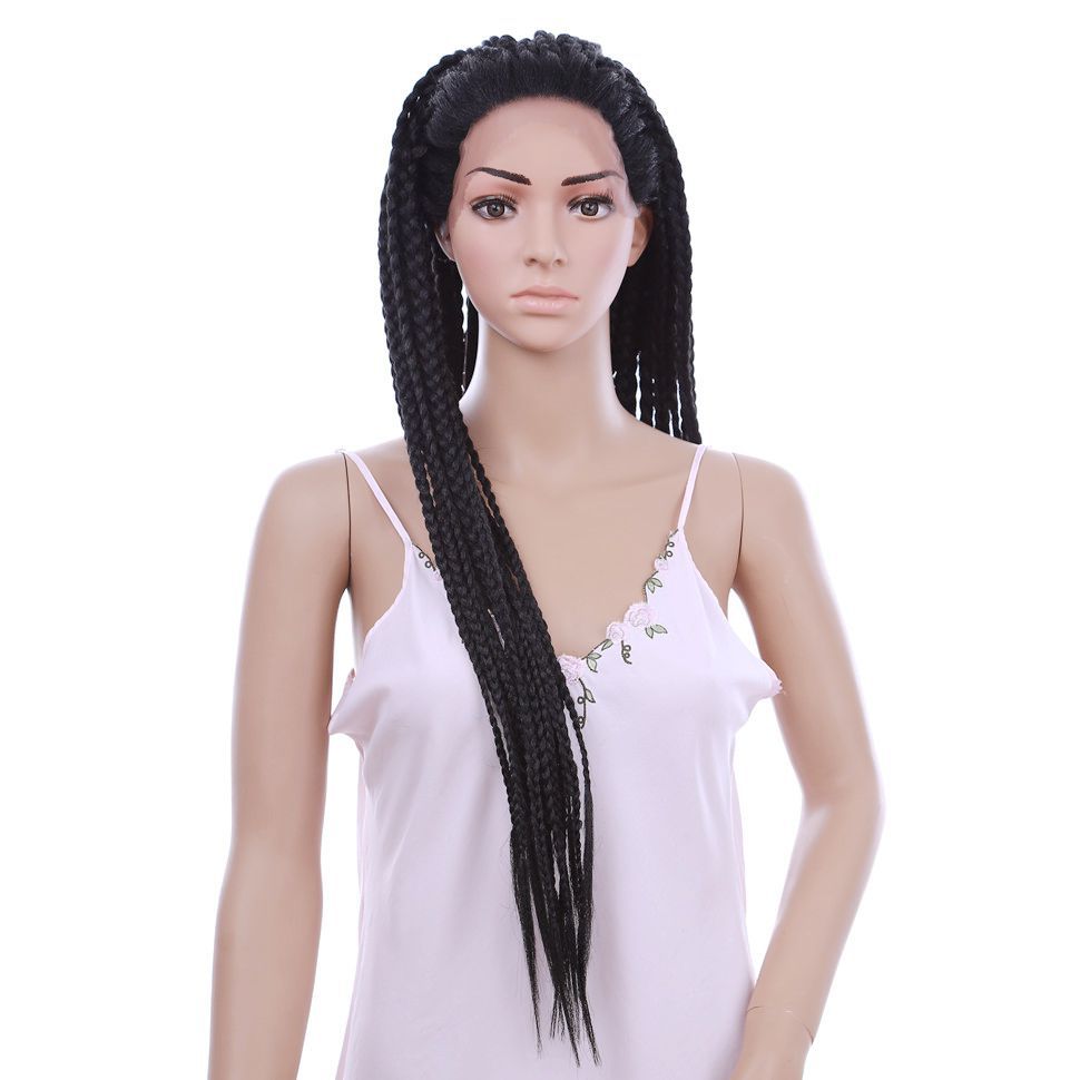 Handcrafted Exotic Lace Braid Wig Set