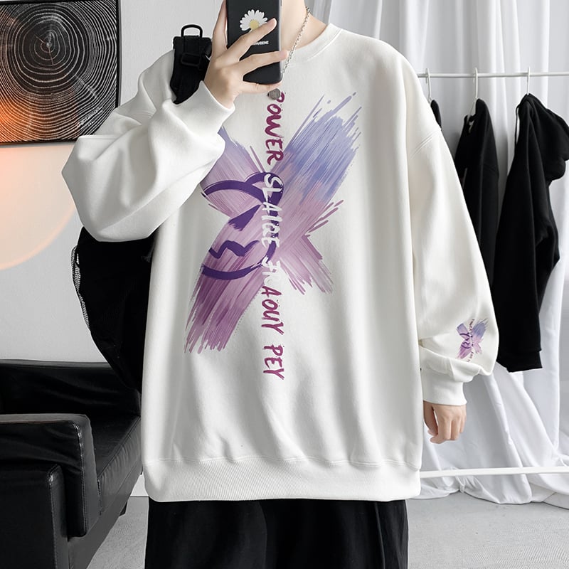Women's Spring Autumn Loose Fit Sweatshirt Top
