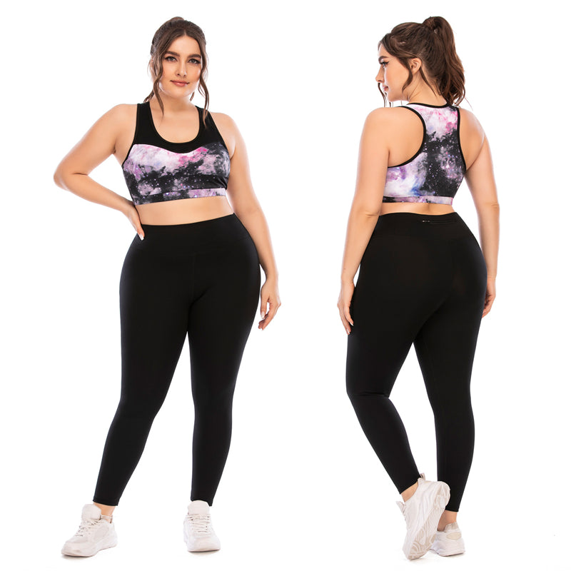 Plus Size Quick Dry 2 Piece Active Wear for Women