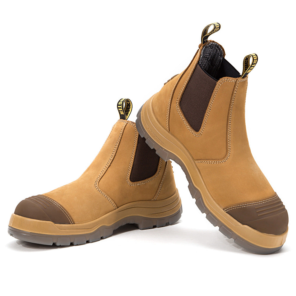 Steel Toe Anti-Static Work Safety Shoes - Anti-Smash & Stab