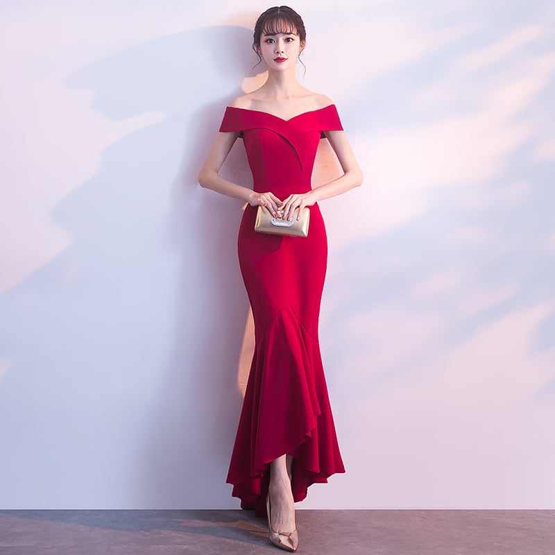 Off The Shoulder Maxi Dress for Women