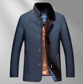 Thick Warm Quilted Coat for Men