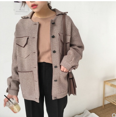 Chic Korean Style Loose Knit Cardigan for Women