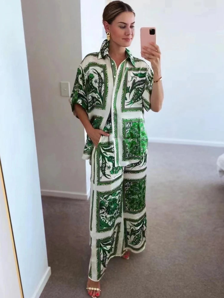 African Print 2-Piece Women’s Dashiki Outfit Set