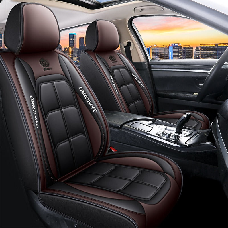 Full Leather All-Inclusive Car Seat Cover - Single Seat
