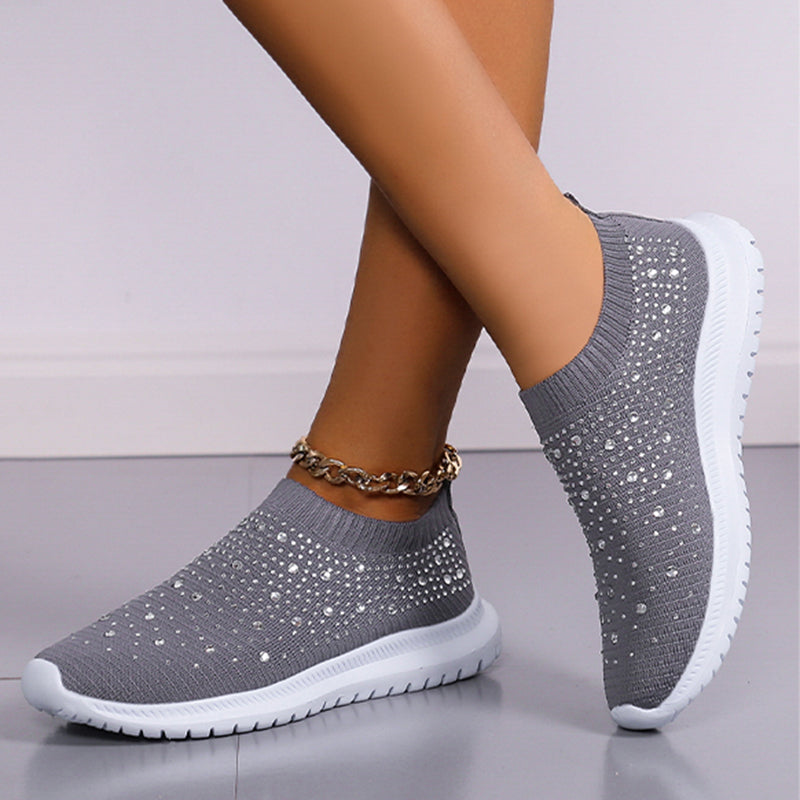 Women's Casual Vulcanized Canvas Flat Shoes for Summer
