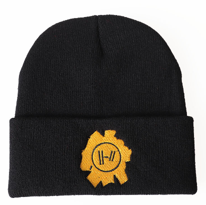 21 Pilot Beanie - Embroidered Warm Knit Hat