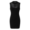 2026 New Sexy Black Bodycon Dress Two-Piece Set