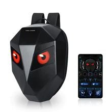 LED Backpack Screen with Luminous Eyes