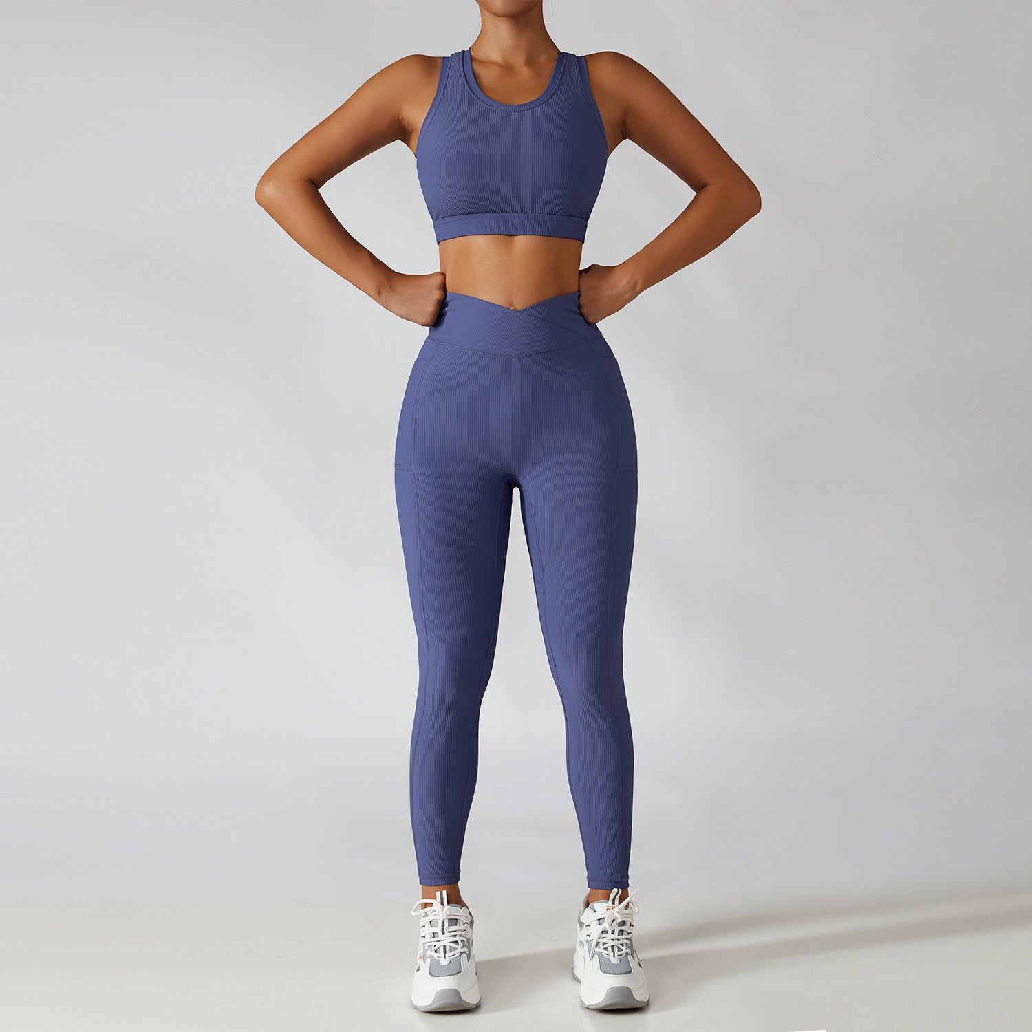 Women's Shockproof Push-Up Sports Bra