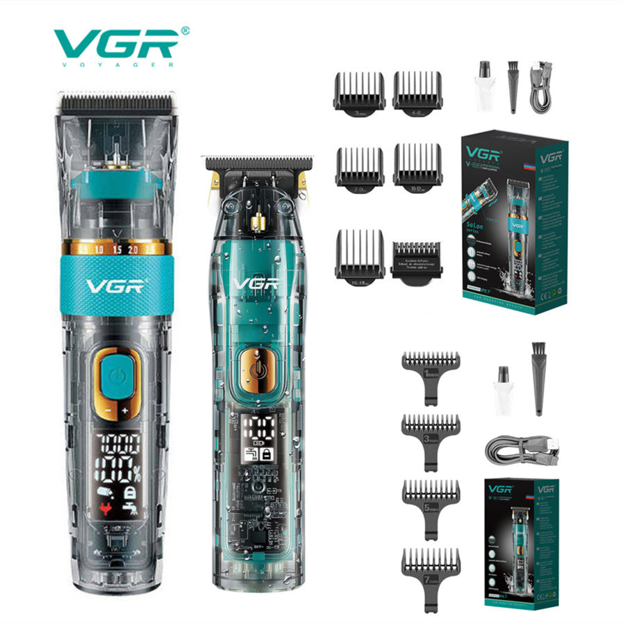 VGR695 Professional Hair Clipper with LCD Display