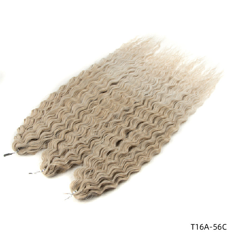 Chemical Fiber Water Ripple Crochet Curls Extensions
