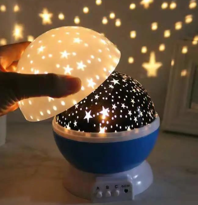 Colorful Star Projector Night Light for Room Decor