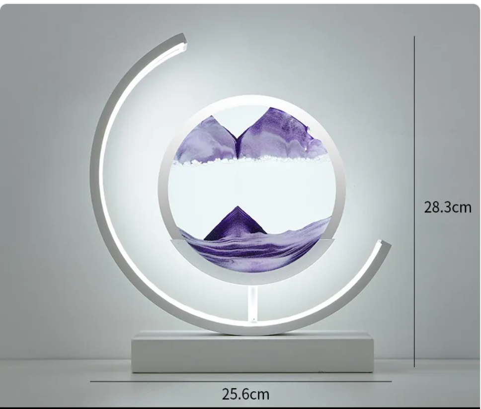 Hourglass Table Lamp