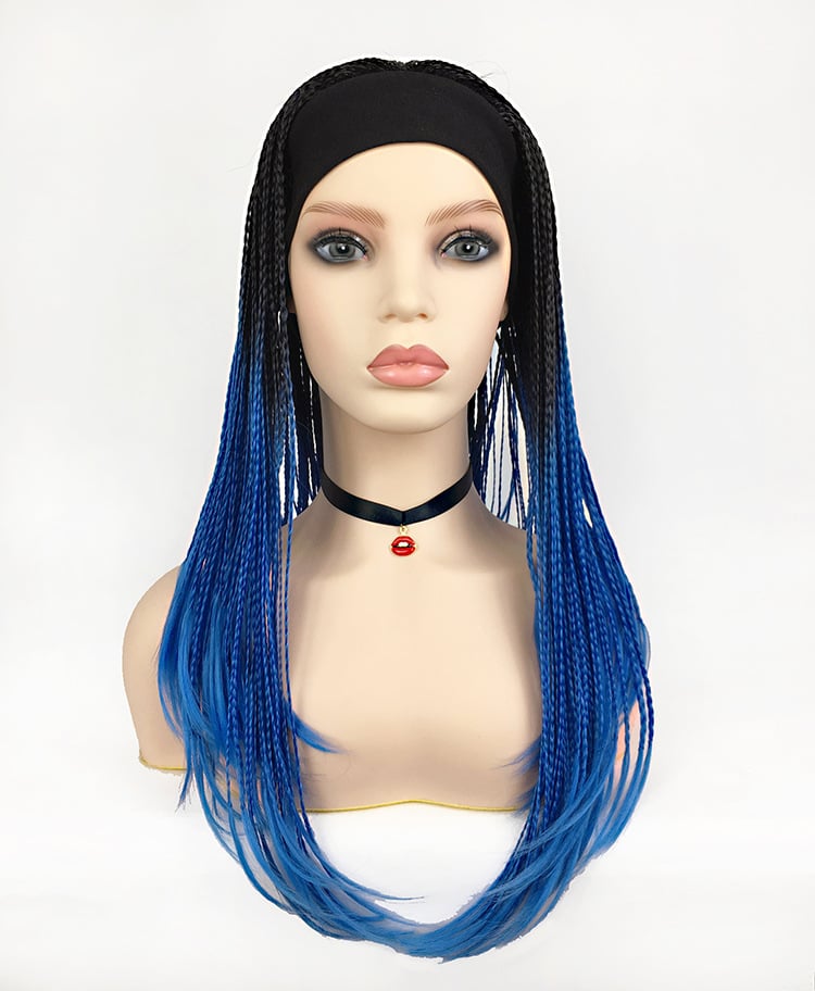 African Braid Gradient Wig for Women - Hip Hop Style