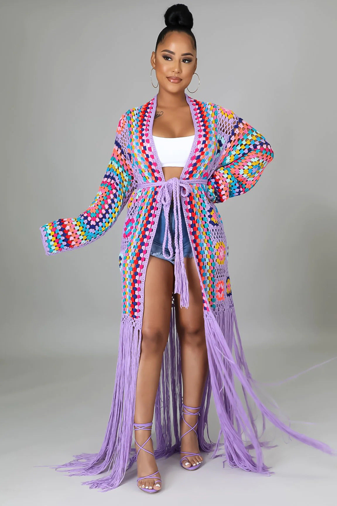 Handcrafted Crochet Beach Cardigan for Women