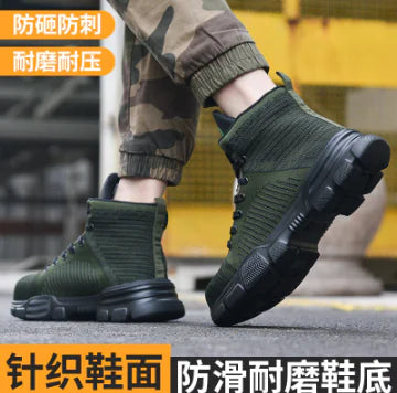 Lightweight Waterproof Breathable Safety Work Shoes