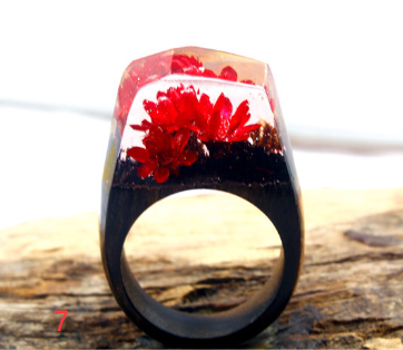 Time Ring Resin Wood Ring