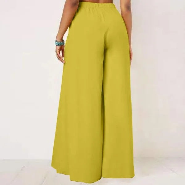 2023 Women's High-Waisted Flared Wide-Leg Pants