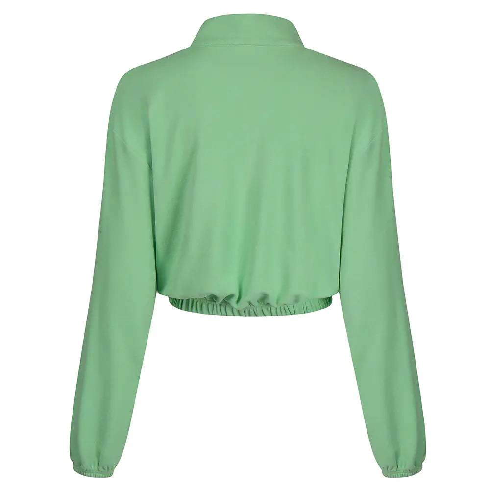 Women's Casual Sport Set with Color Block Design