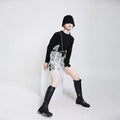 Autumn New Embroidered Angel Wings Dress