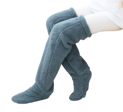 Fuzzy Over Knee High Winter Warm Socks