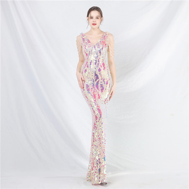 Elegant Women's Long Evening Dresses for Special Occasions