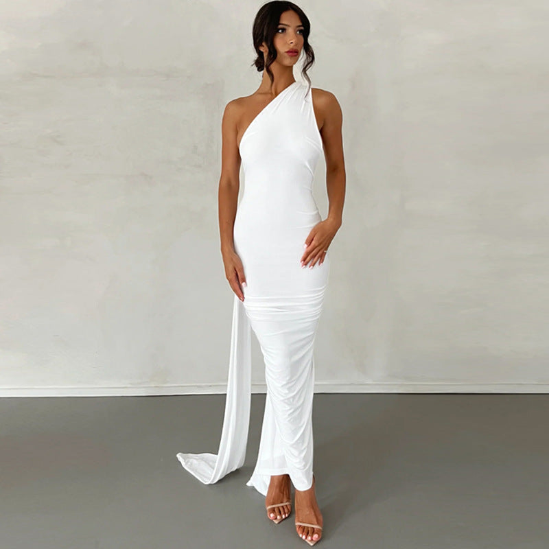 2024 Summer Women's Slim Backless Dress Wholesale