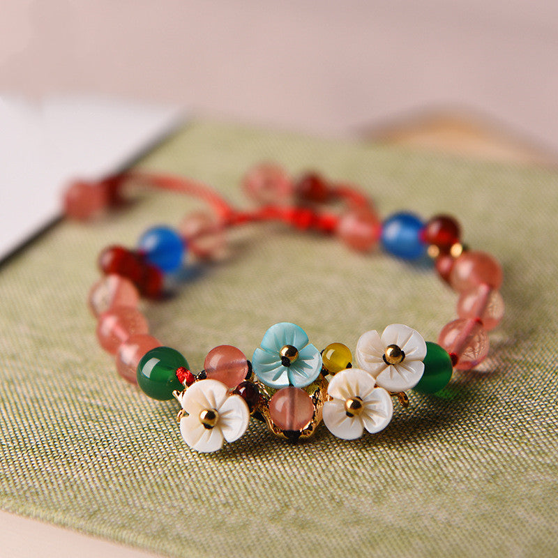 Handcrafted Watermelon Crystal Bracelet - 2020 Style