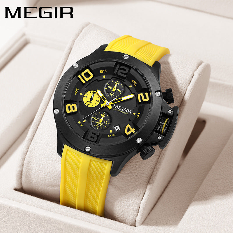 MEGIR Men's Fashion Multifunction Sports Watch