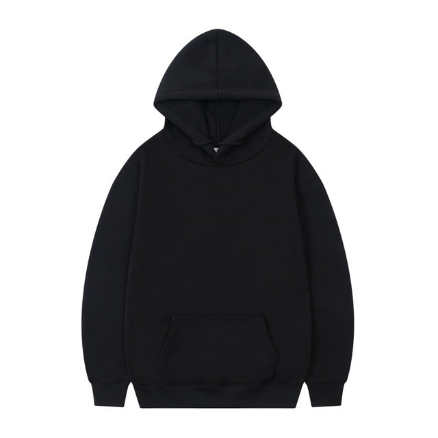 Men's Oversized Anime Monster Print Hoodie - Casual Pullover