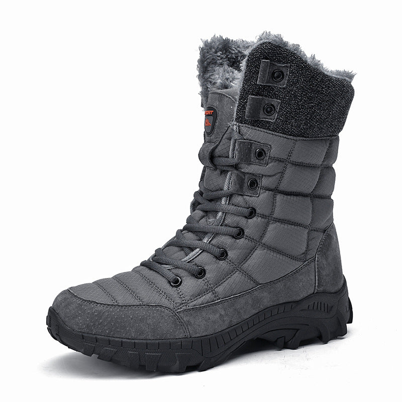 Northeast Plus Size Fleece Men's Snow Boots