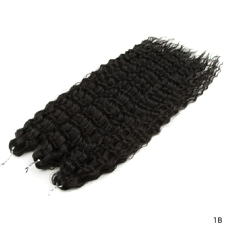 Chemical Fiber Water Ripple Crochet Curls Extensions