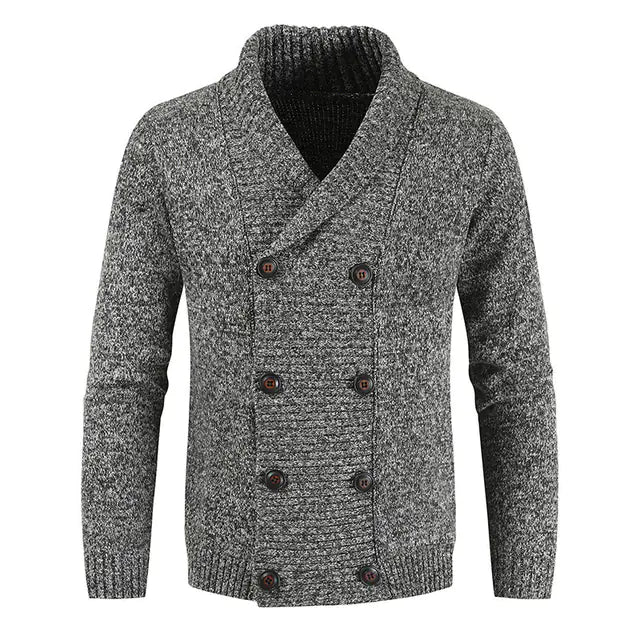 Men's Slim Fit Hooded Cardigan Sweater Jacket