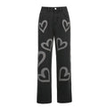 Love Graffiti High-Rise Straight-Leg Jeans