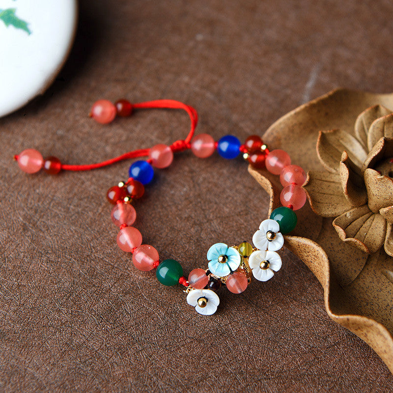Handcrafted Watermelon Crystal Bracelet - 2020 Style