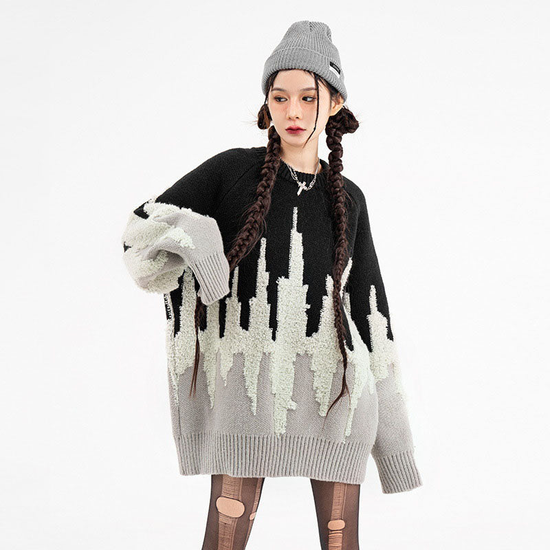 Hip Hop Knitted Sweaters for Men and Women 2023