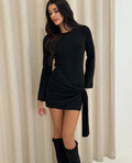 Lace-Up Sweet Dress