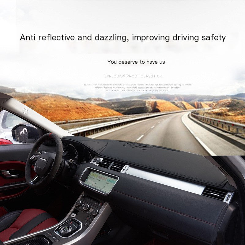 Leather Sunshade Mat for Hanteng Dashboard (One Set)