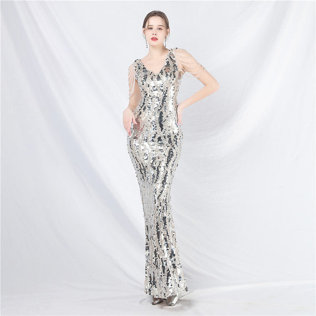 Elegant Women's Long Evening Dresses for Special Occasions