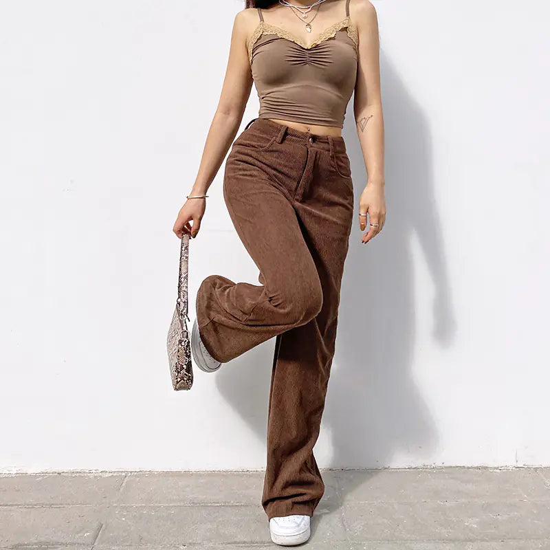 Comfortable Wide Leg Loose Casual Pants for Ladies