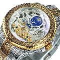 Vintage Hollow Carved Automatic Mechanical Watch